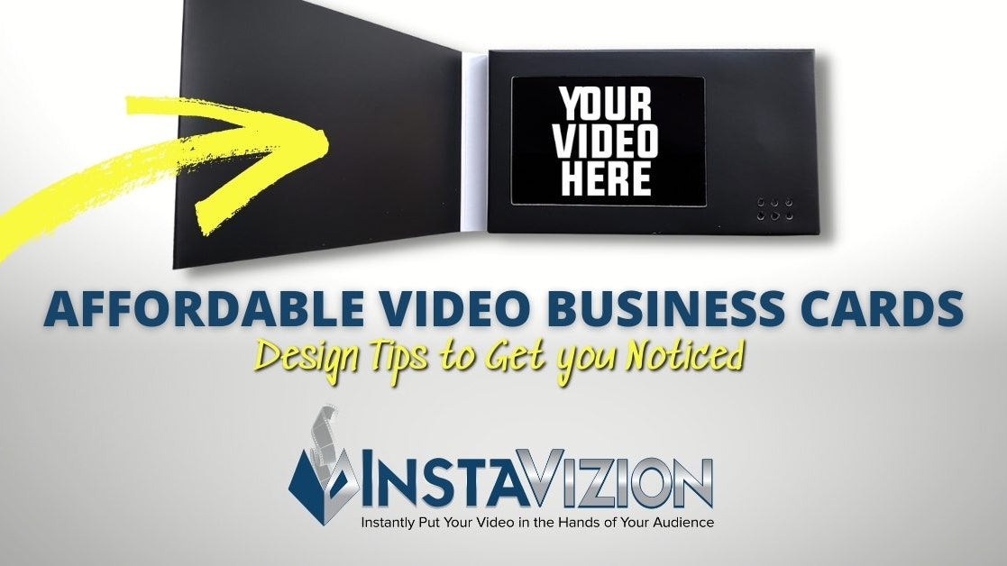 Affordable Video Business Cards - Tips to Help you Get Noticed