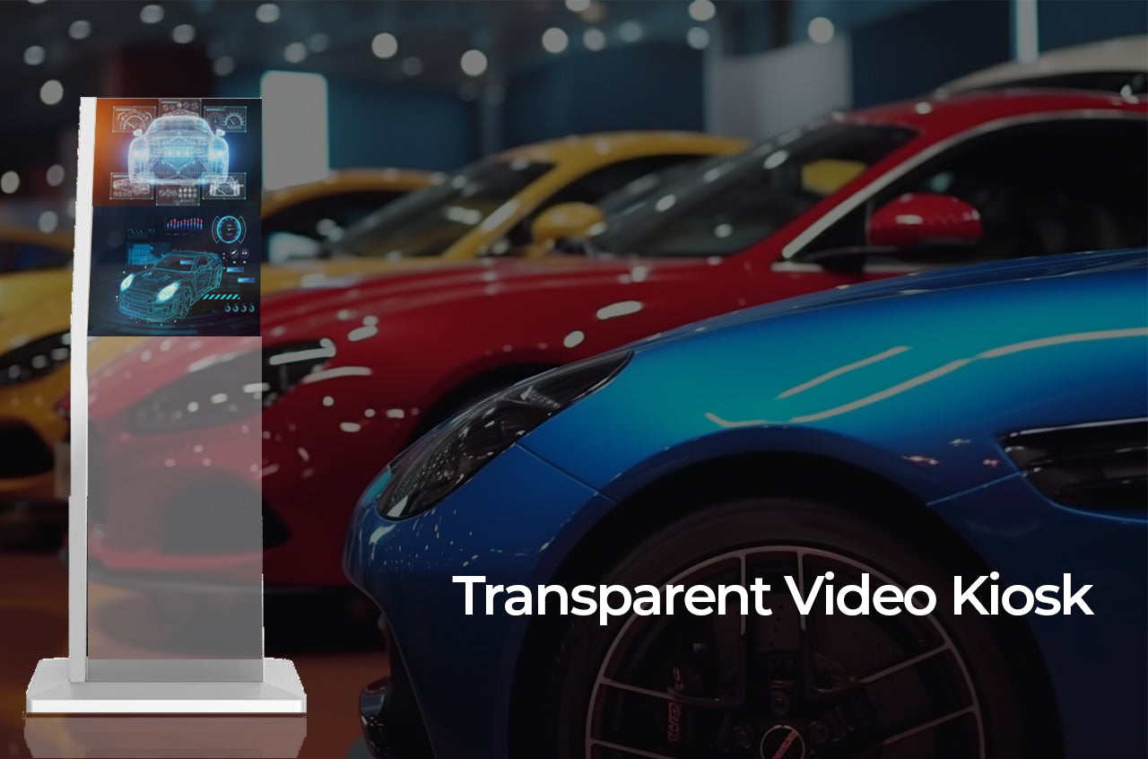 TransparentVideoScreenKiosk