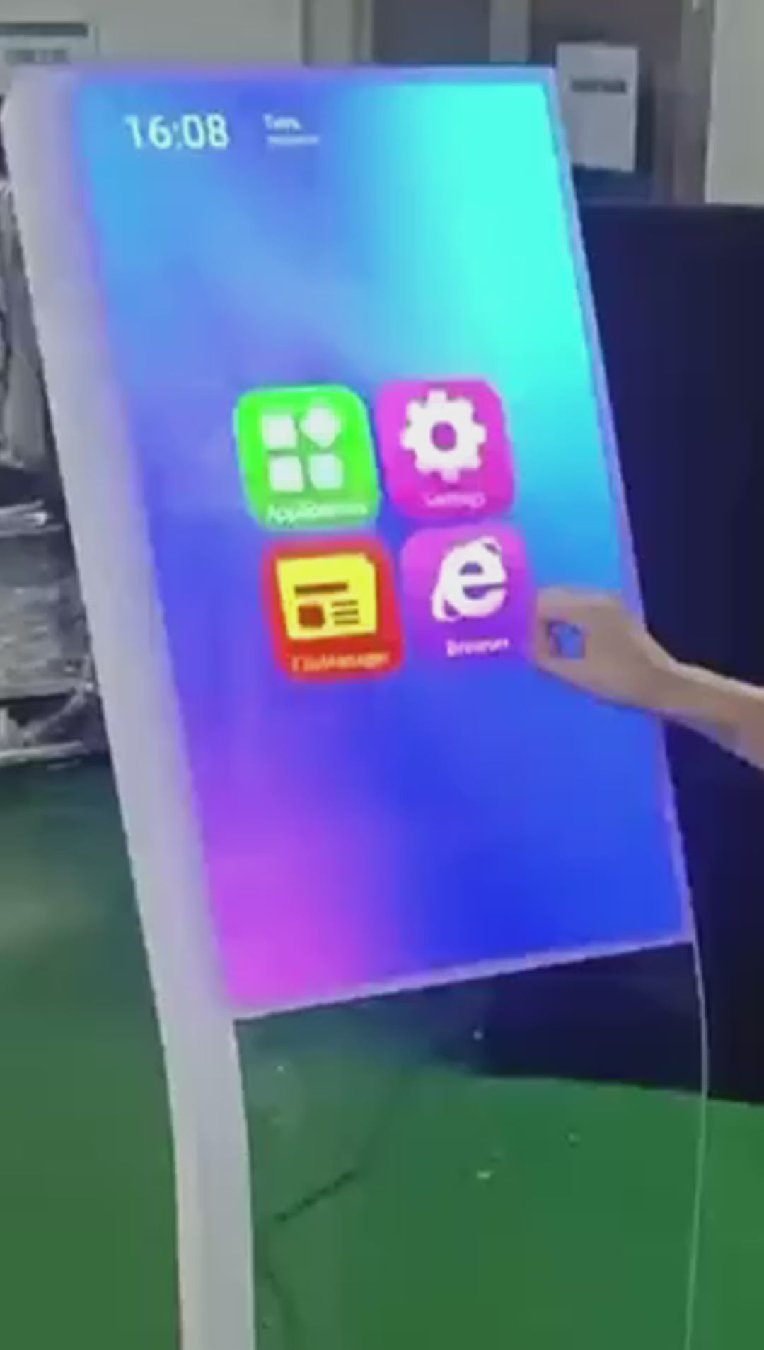Oled kiosk